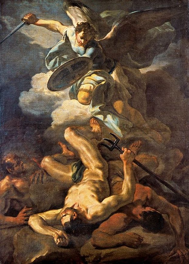 St Michael Corrado Giaquinto circa 1750